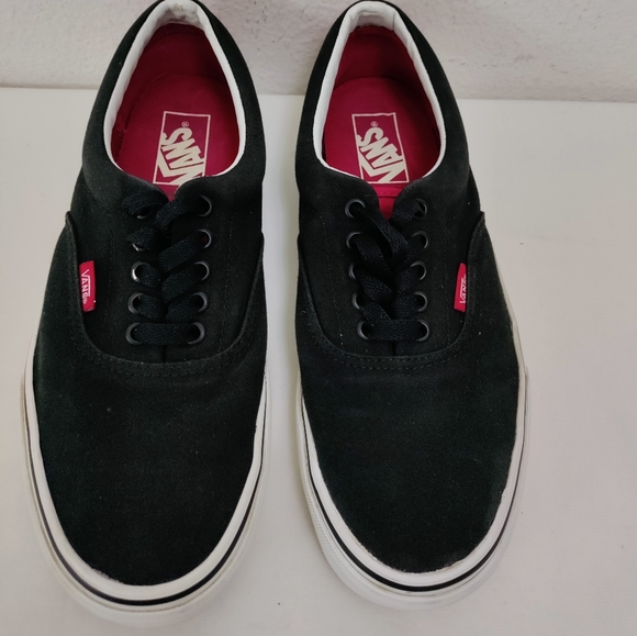 Vans Mens Era 721494 Black Casual Shoes Sneakers Size 7.5 - Picture 2 of 12